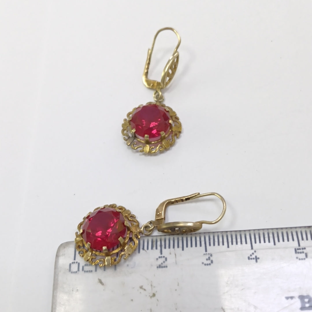 ARETES PAR ORO 8 K 4,70 GRMS (SEMINUEVO)
