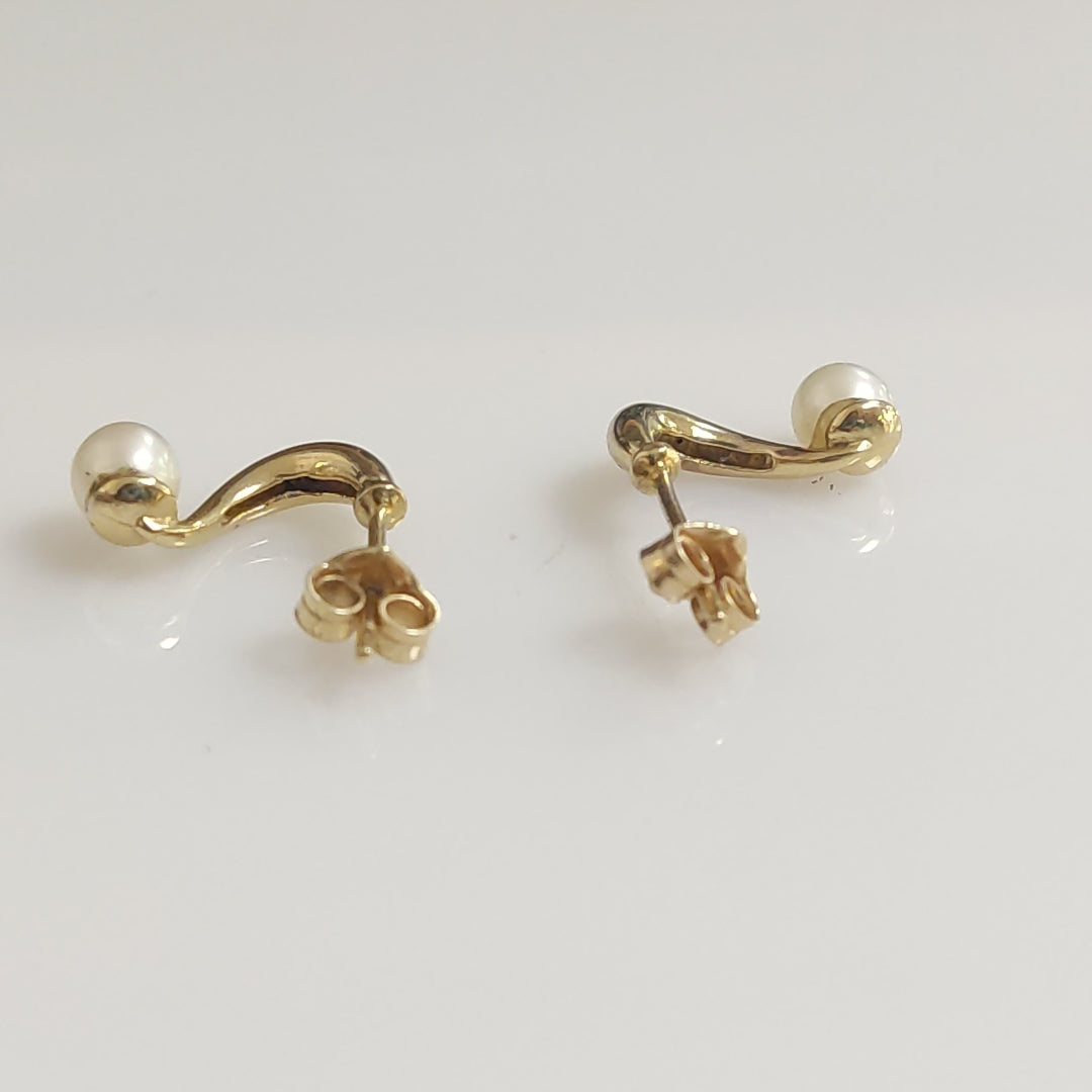 ARETES PAR ORO 10 K 2.1 GRMS (SEMINUEVO)