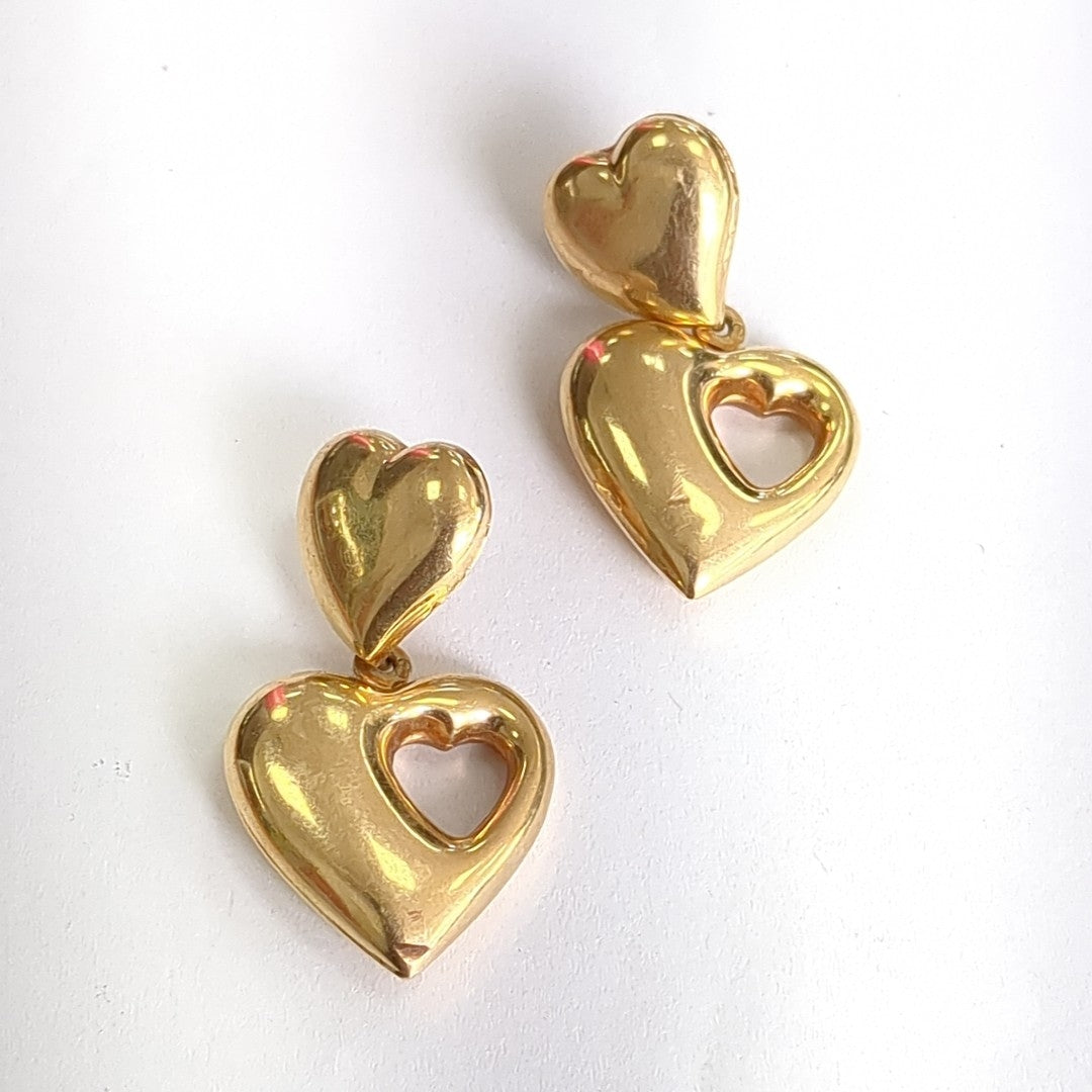 ARETES PAR ORO 10 K 7.6 GRMS (SEMINUEVO)