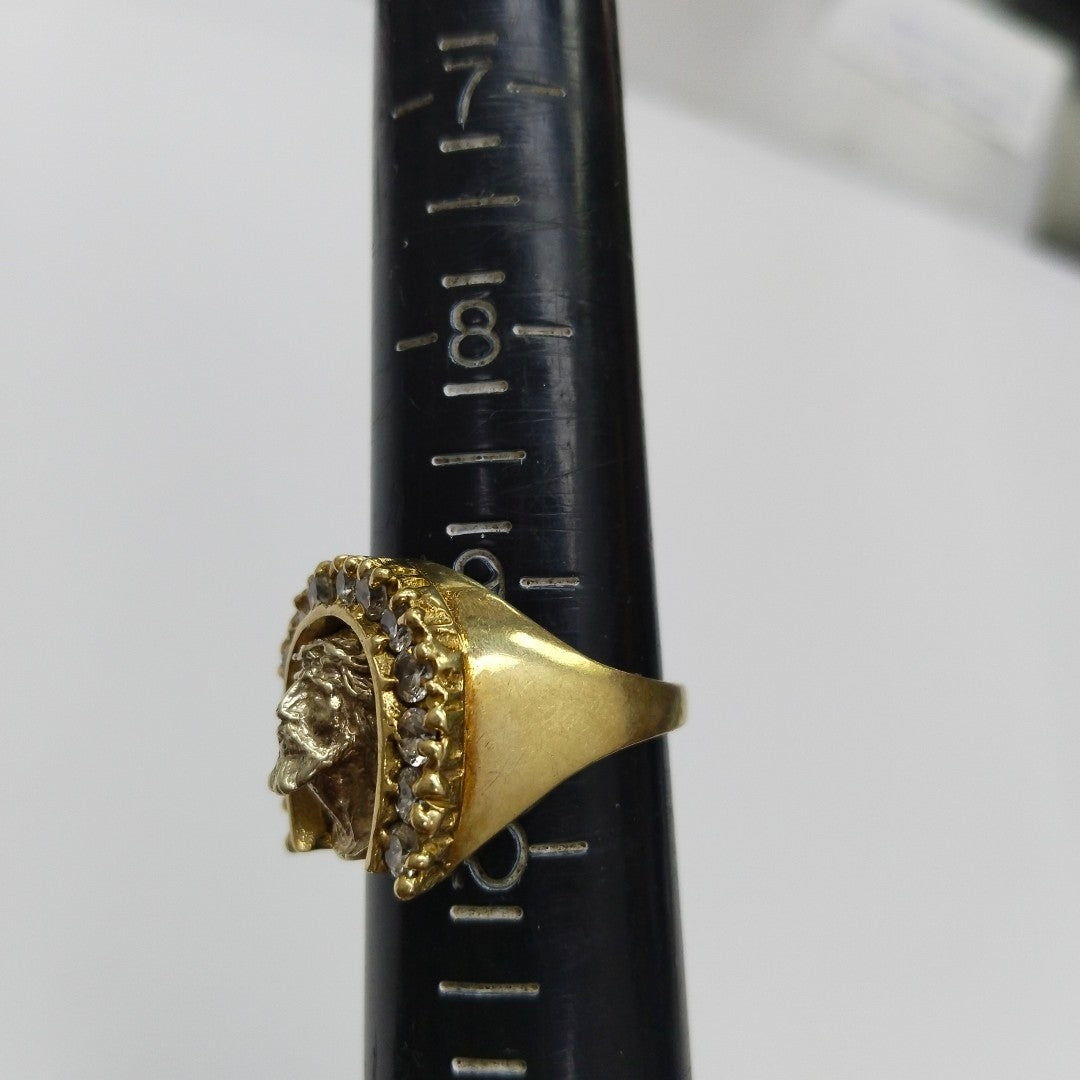 ANILLO ORO 10 K 7.3 GRMS (SEMINUEVO)