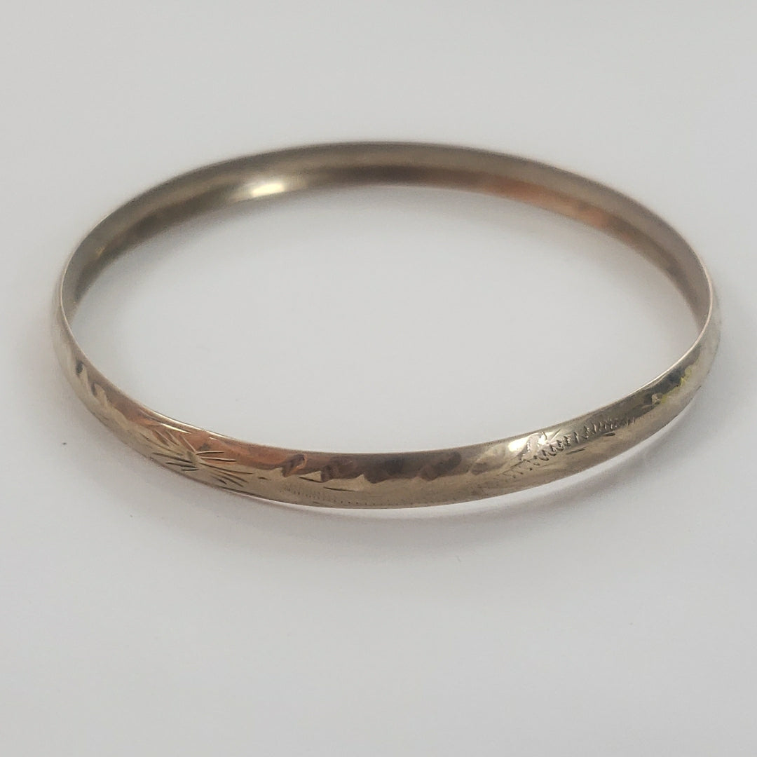 PULSERA RIGIDA ORO 8 K 5.7 GRMS (SEMINUEVO)