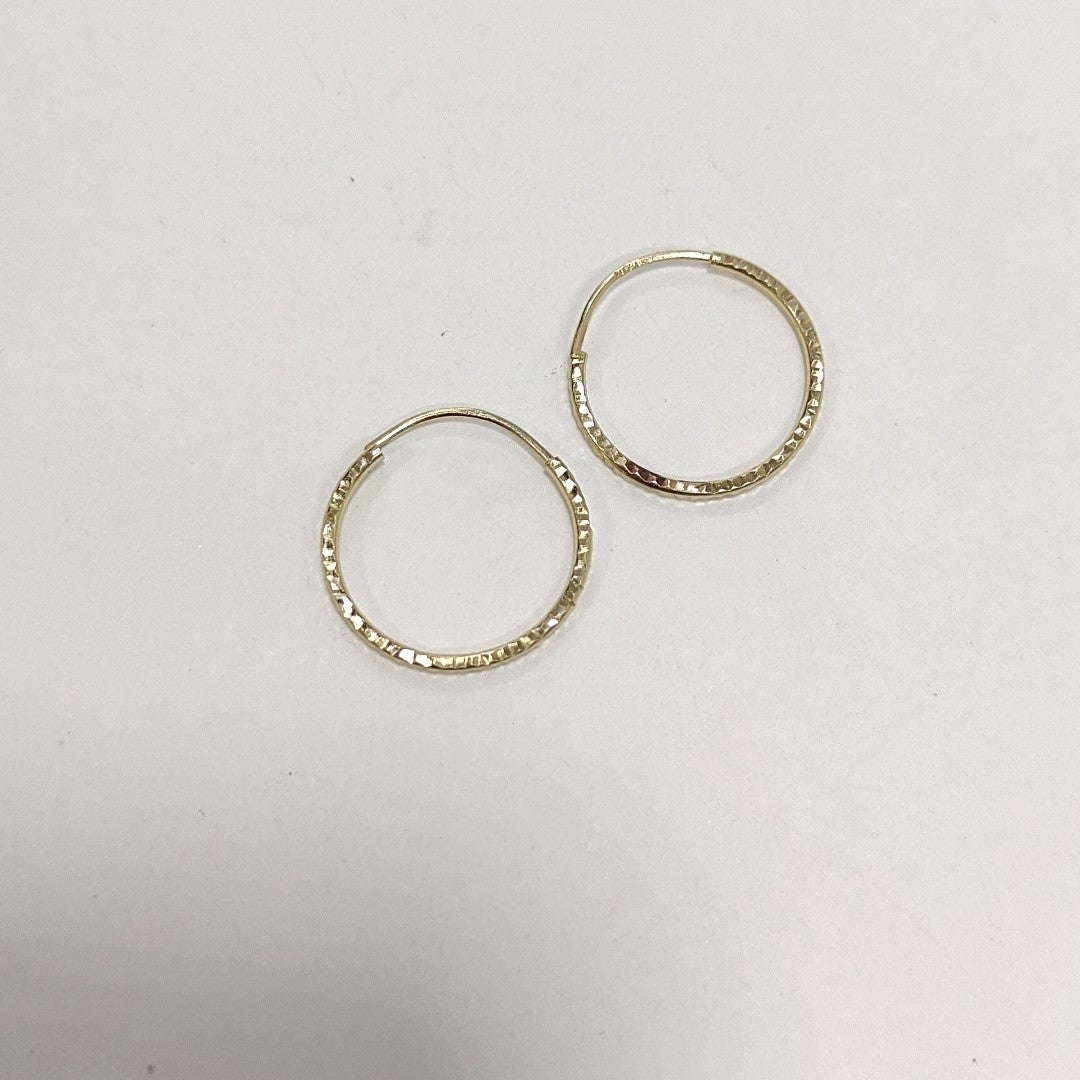ARRACADAS PAR ORO 14 K 0.9 GRMS (SEMINUEVO)