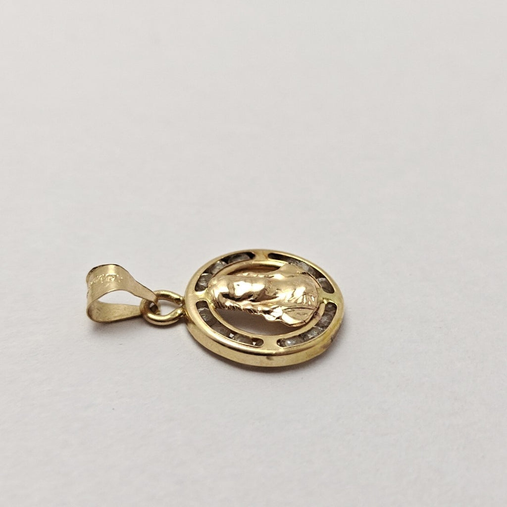 MEDALLA RELIGIOSA ORO 14 K 0,60 GRMS (SEMINUEVO)