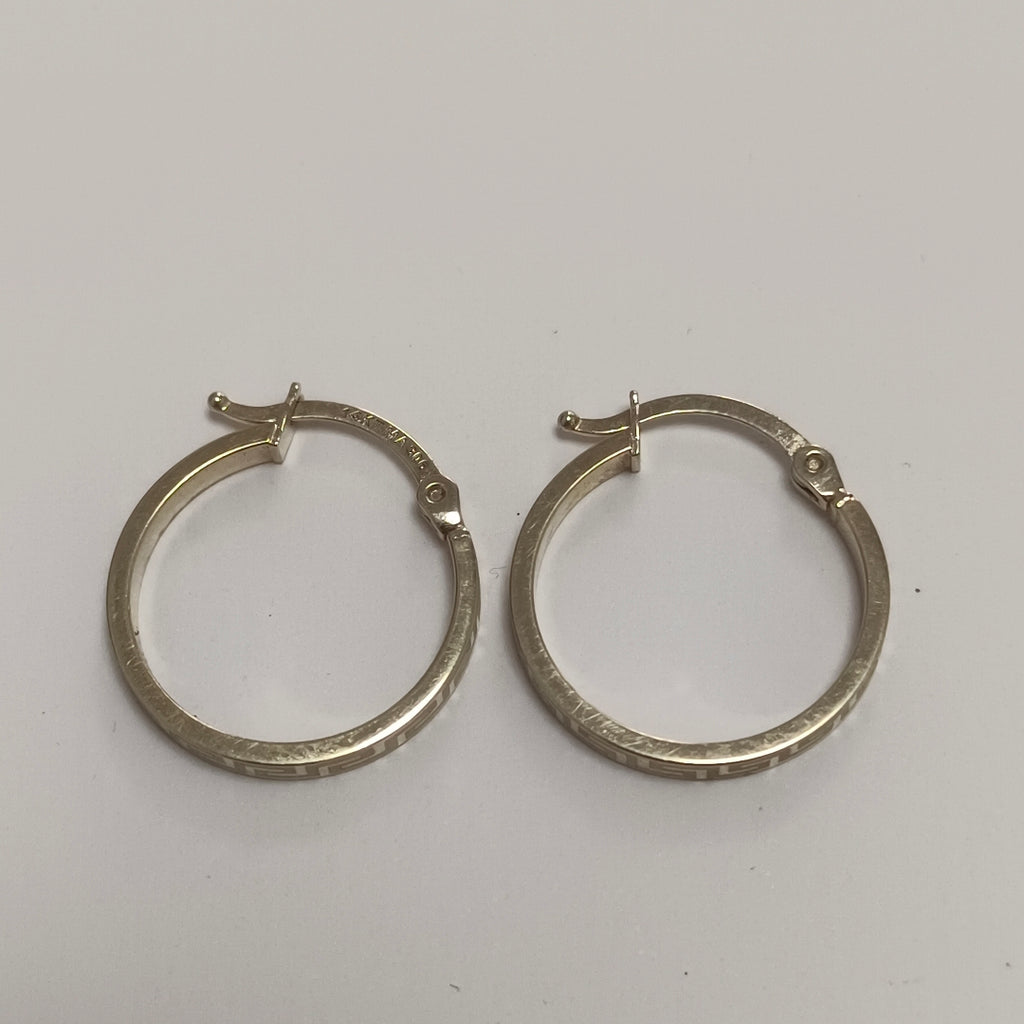 ARRACADAS PAR ORO 14 K 1.2 GRMS (SEMINUEVO)
