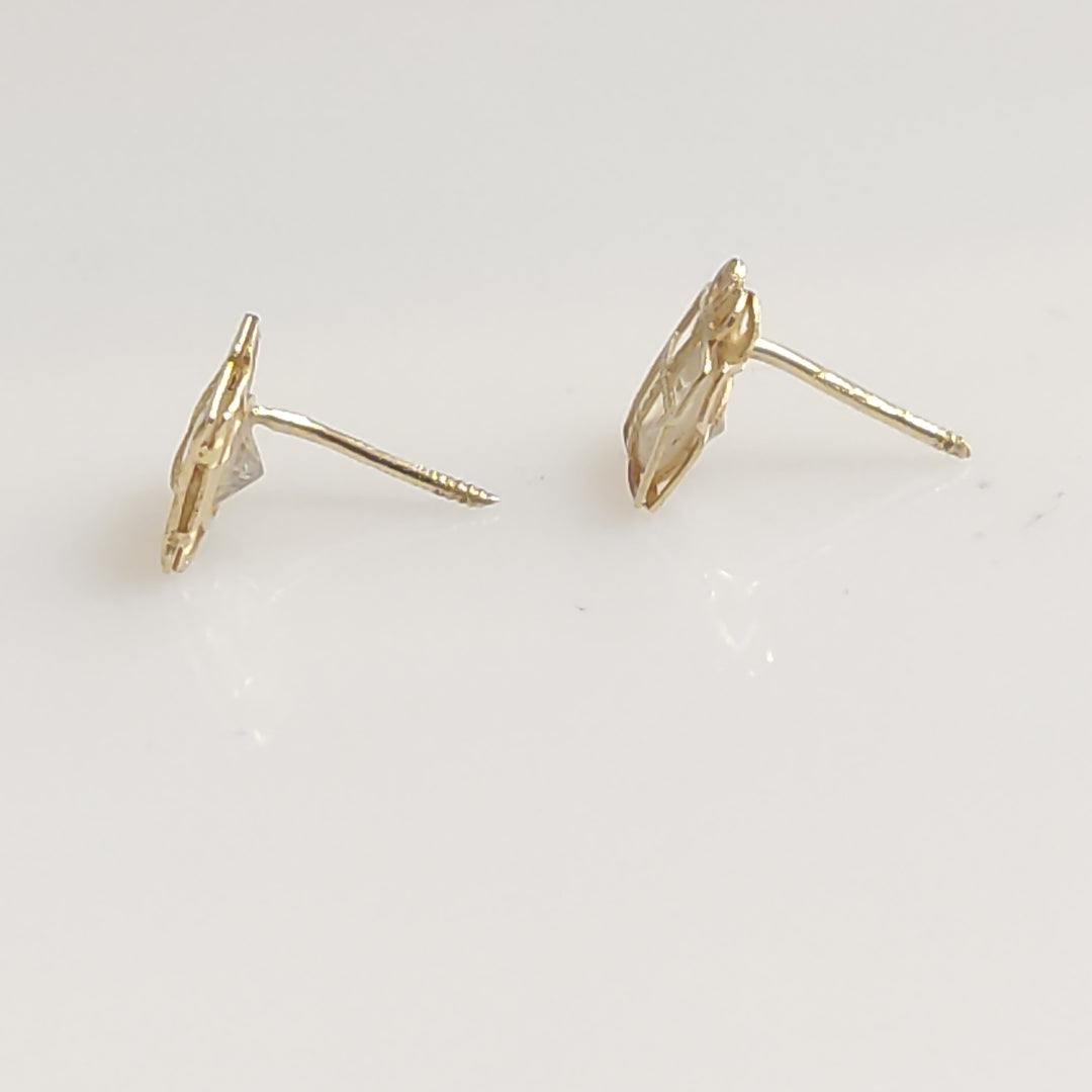BROQUELES PAR ORO 10 K 0,40 GRMS (SEMINUEVO)