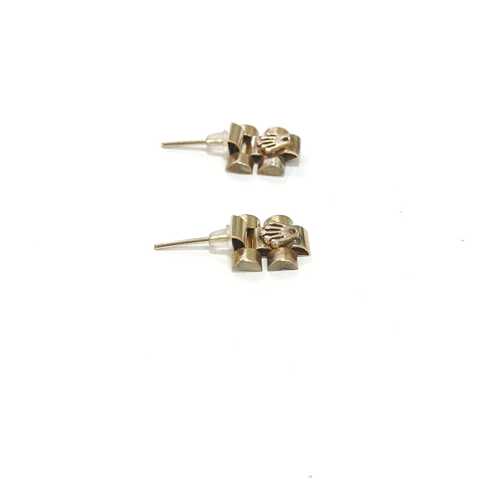 ARETES PAR ORO 10 K 3.9 GRMS (SEMINUEVO)
