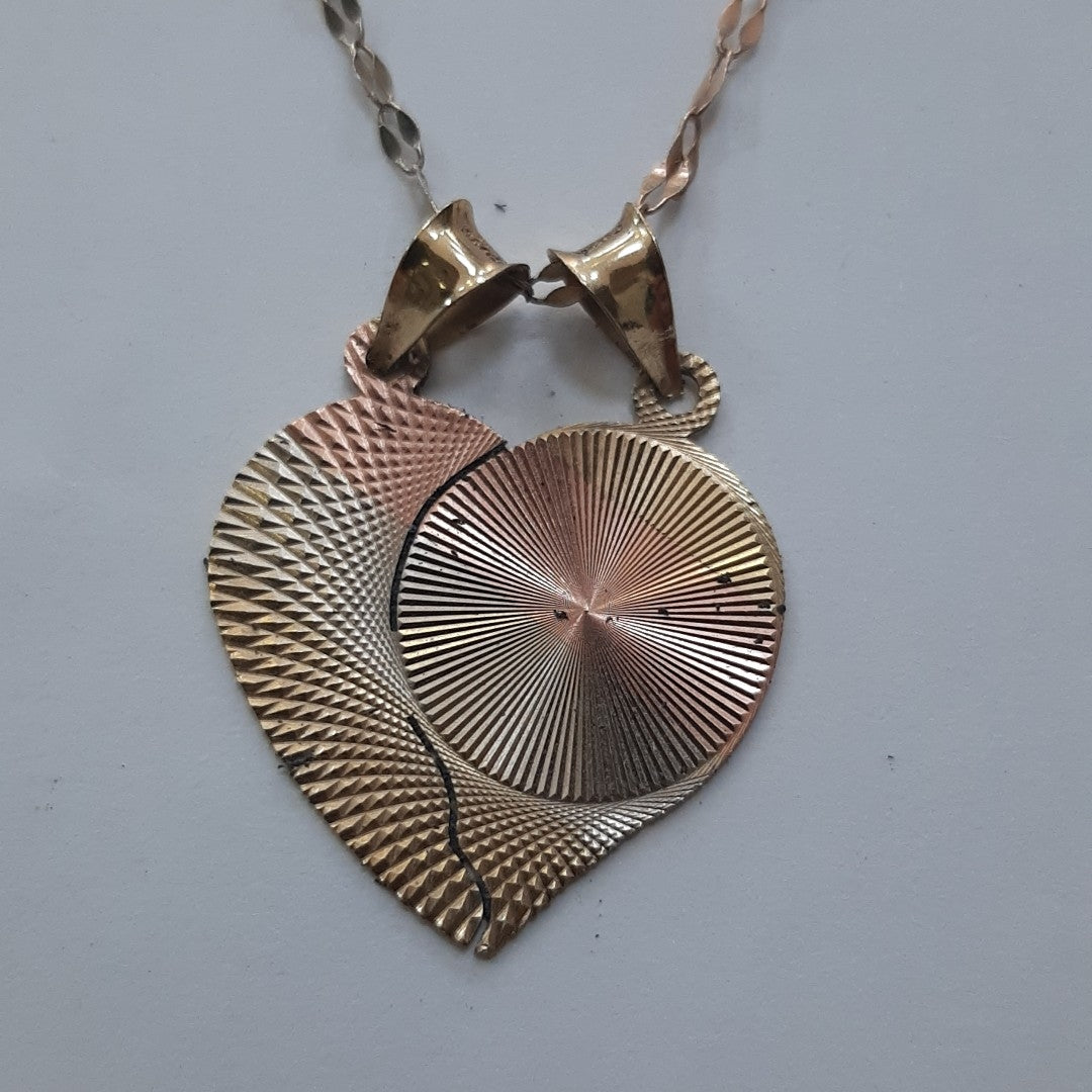 CADENA, DIJE ORO 10 K 2.9 GRMS (SEMINUEVO)