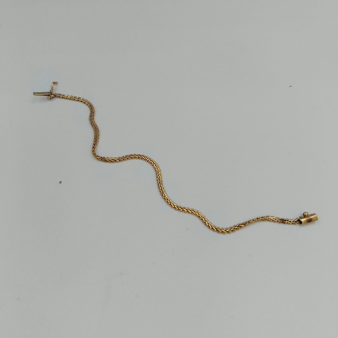 PULSERA ORO 14 K 4,90 GRMS (SEMINUEVO)
