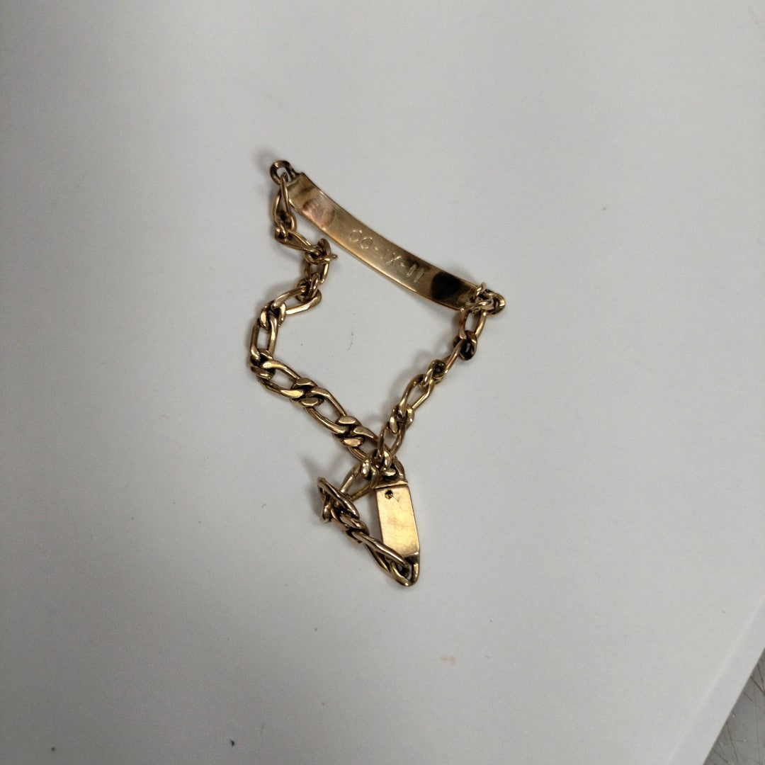 ESCLAVA ORO 10 K 4,70 GRMS (SEMINUEVO)