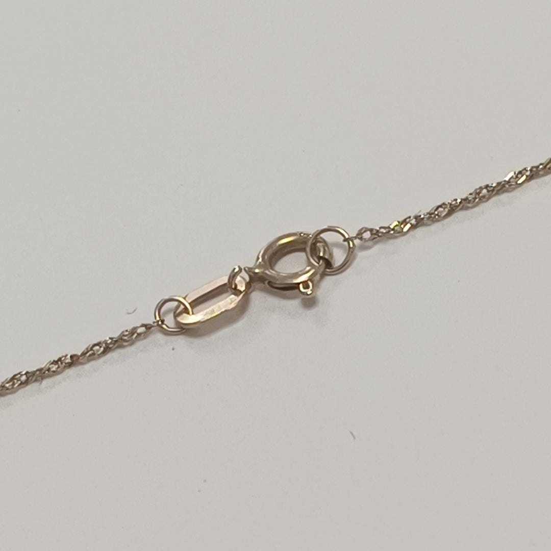 COLLAR ORO,ORO COMBINADO 14 K 0,90 GRMS (SEMINUEVO)