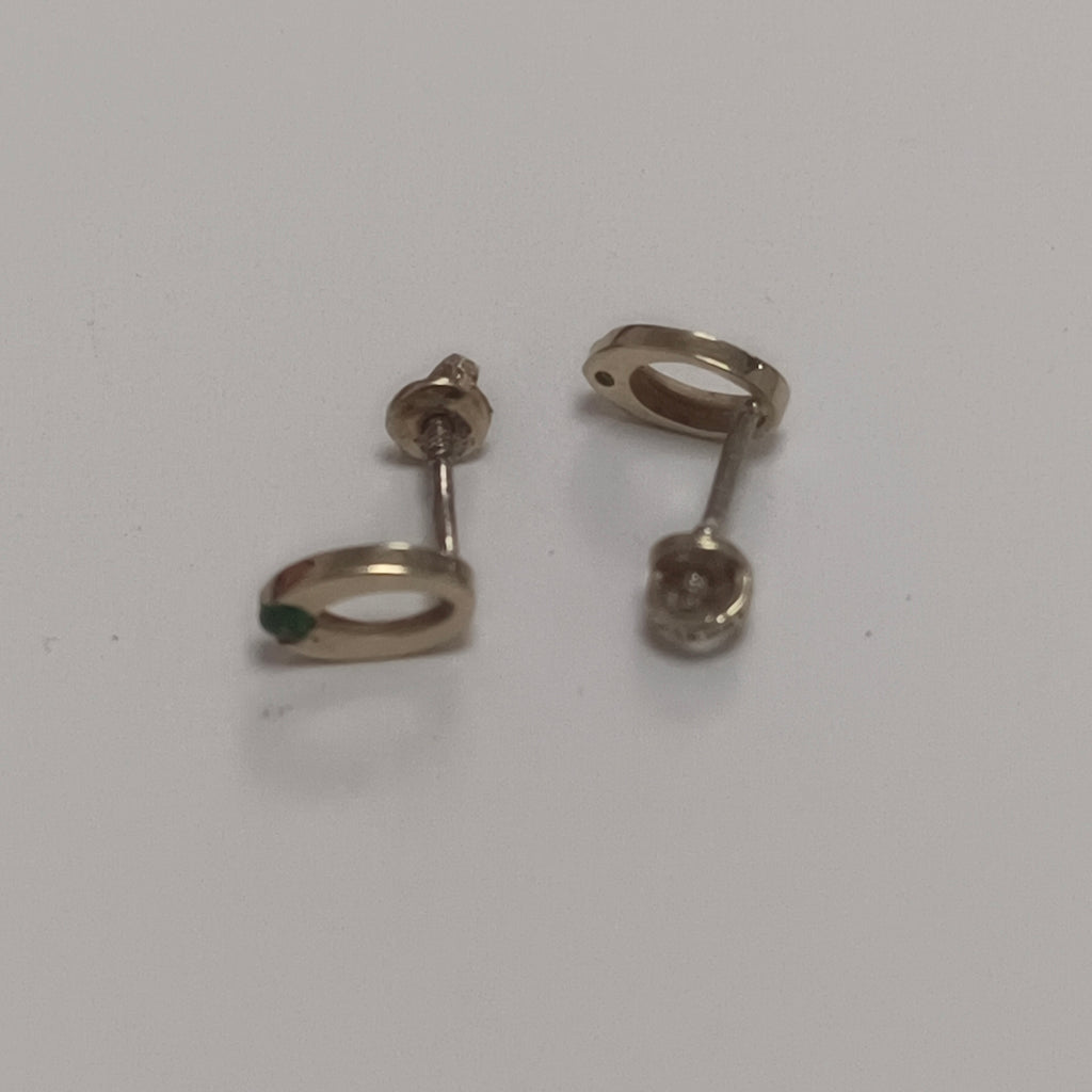 BROQUELES PAR ORO 14 K 0,50 GRMS (SEMINUEVO)