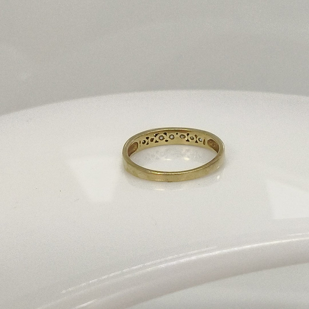 ANILLITO,CHURUMBELA ORO 10 K 1,80 GRMS (SEMINUEVO)