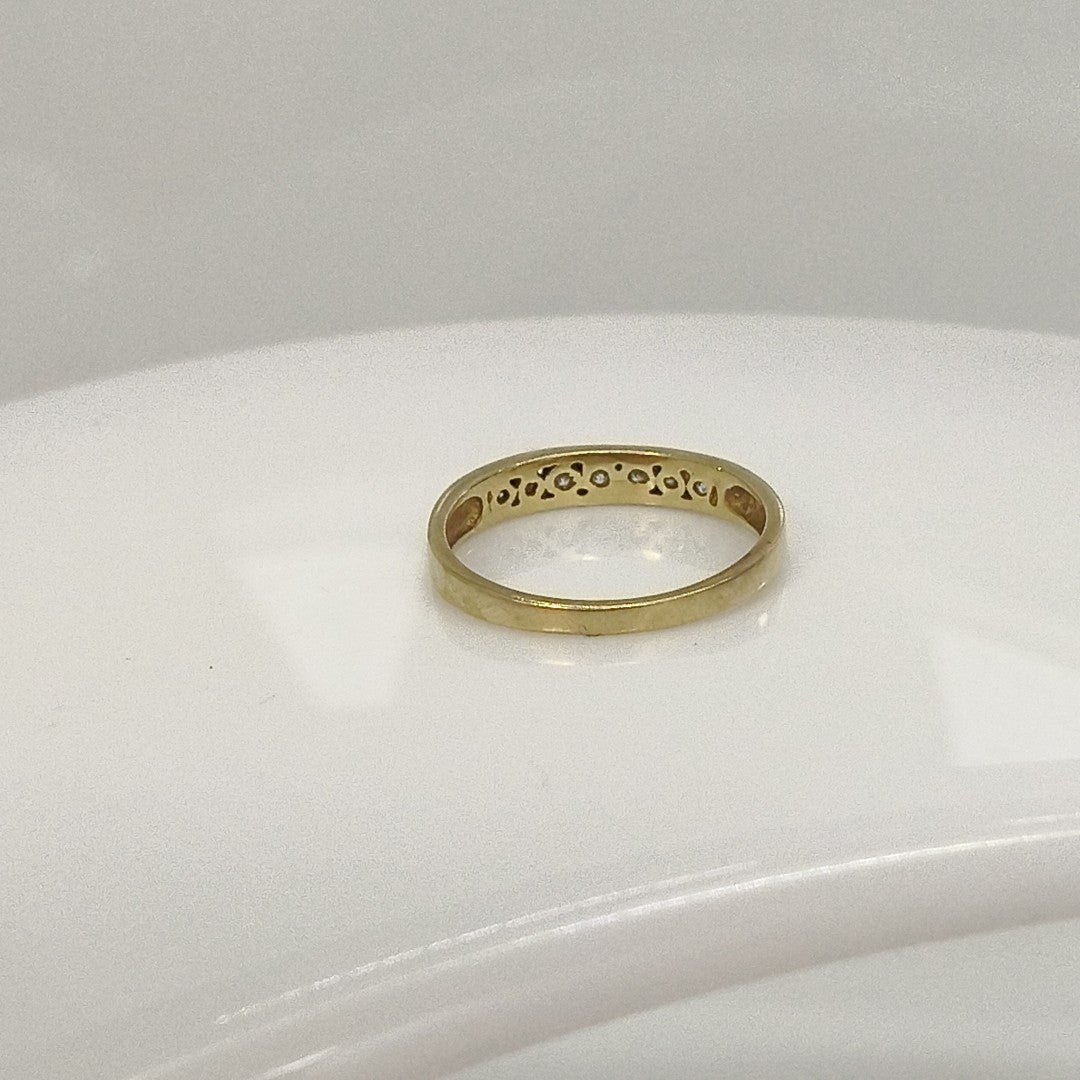 ANILLITO,CHURUMBELA ORO 10 K 1,80 GRMS (SEMINUEVO)