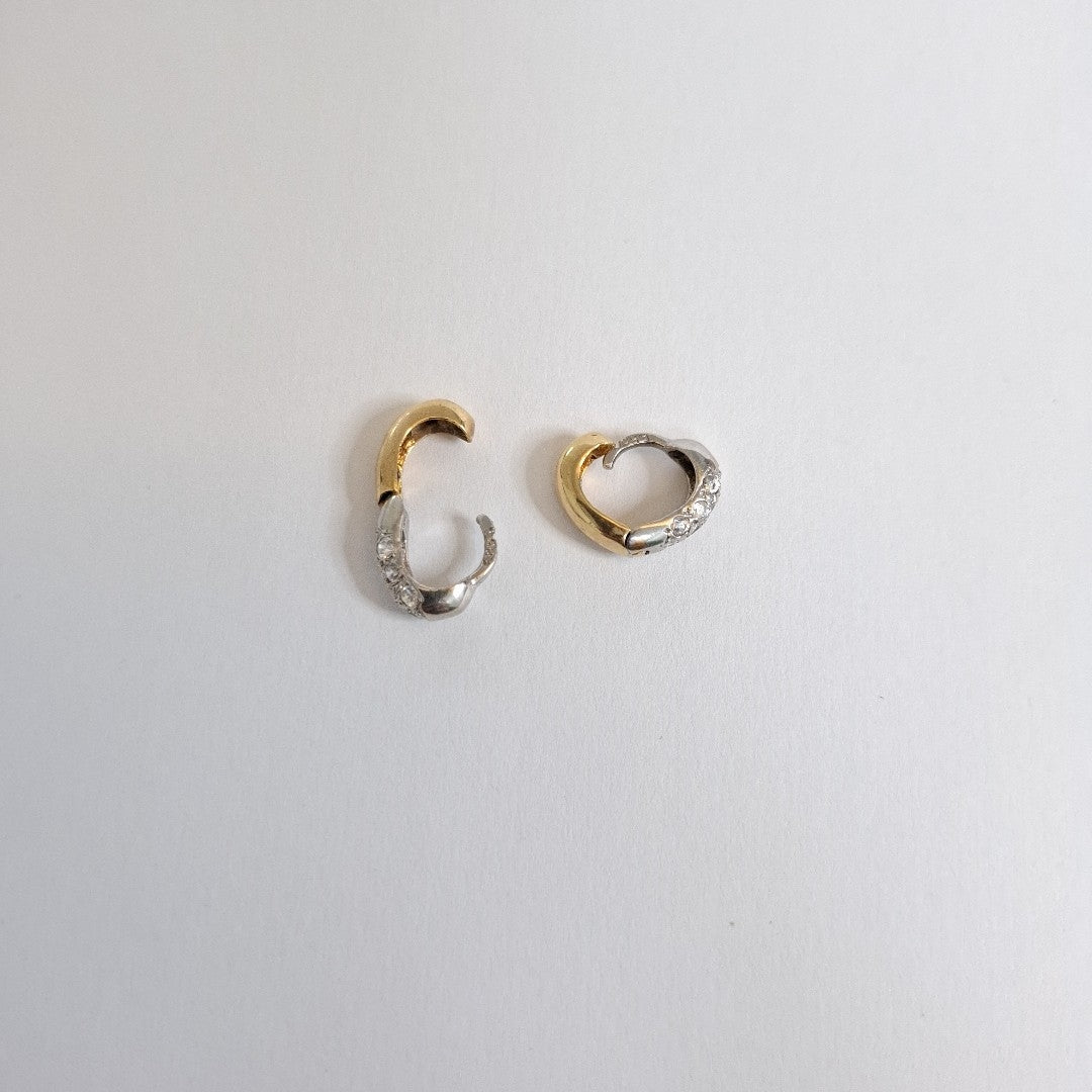 ARRACADAS PAR ORO 14 K 3 GRMS (SEMINUEVO)