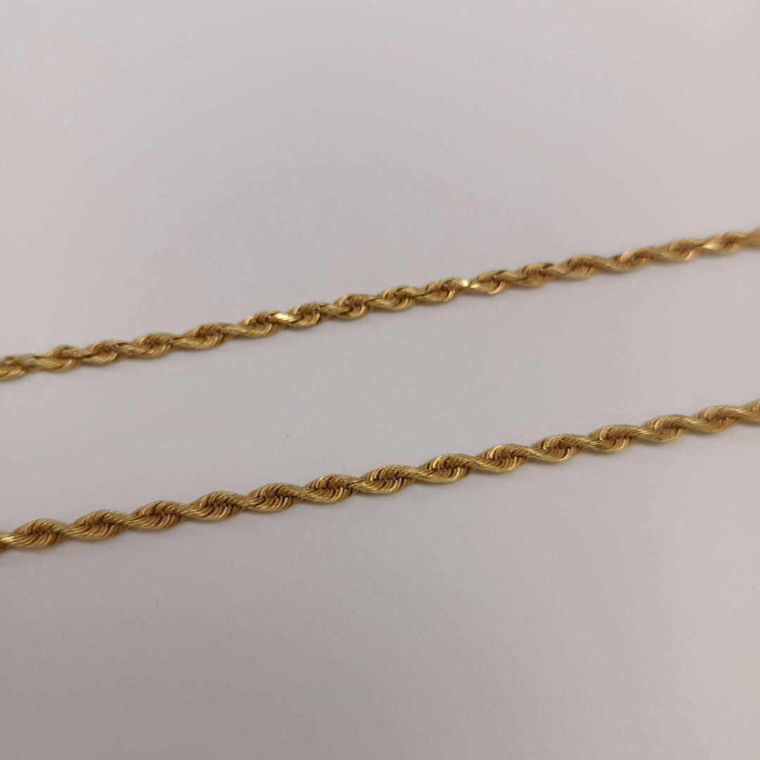 CADENA ORO 18 K 7.5 GRMS (SEMINUEVO)