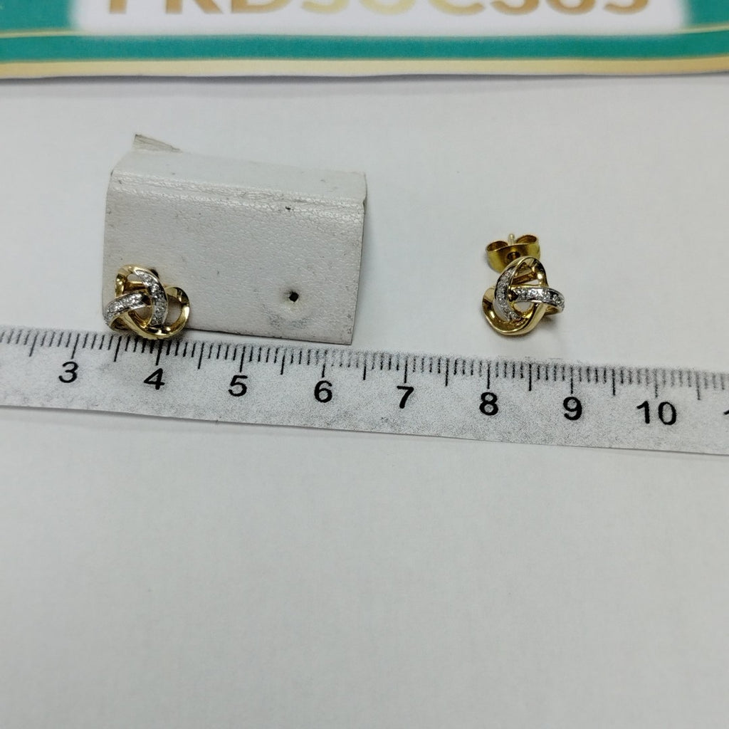 BROQUELES PAR ORO 14 K 2.4 GRMS (SEMINUEVO)