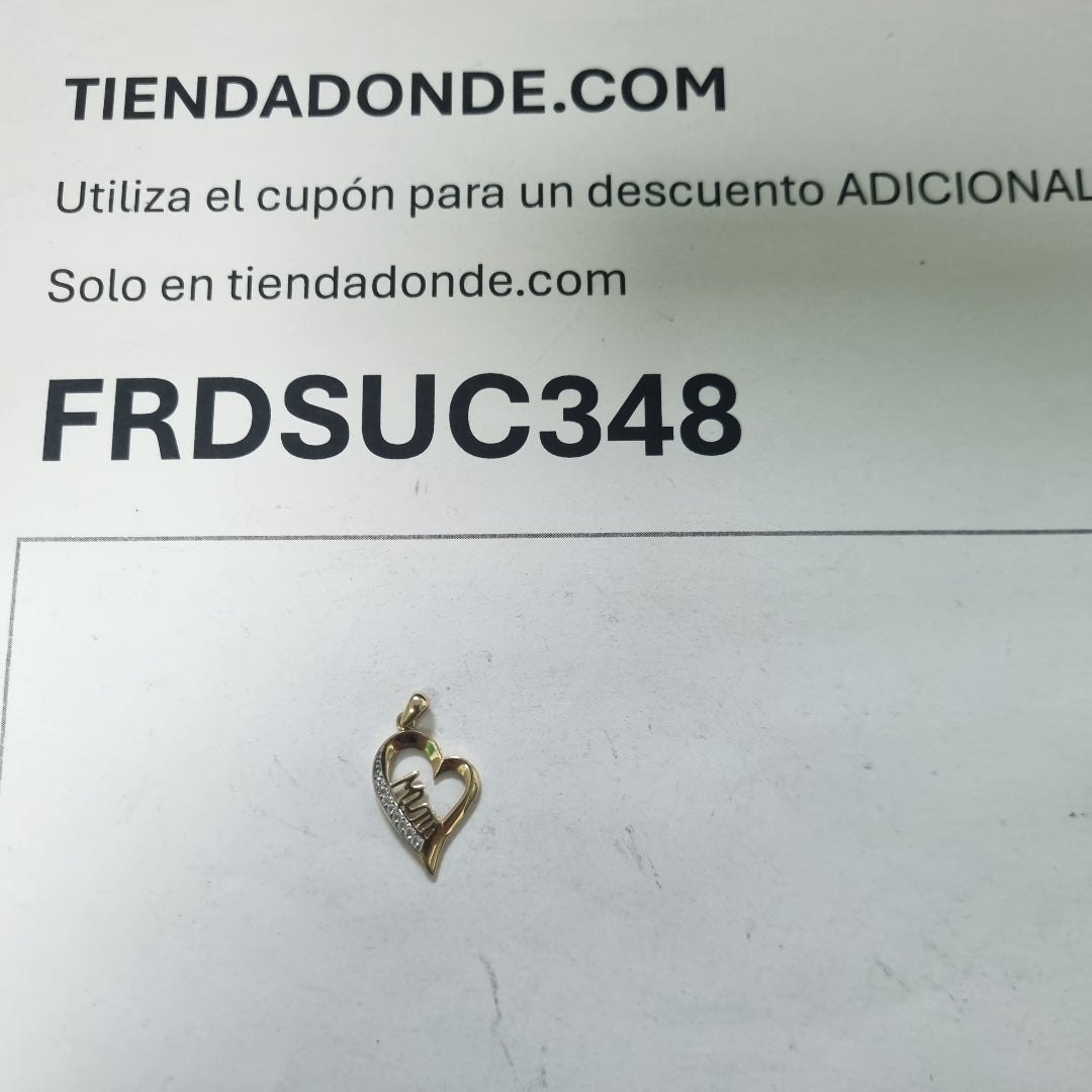DIJE ORO 14 K 1 GRMS (SEMINUEVO)