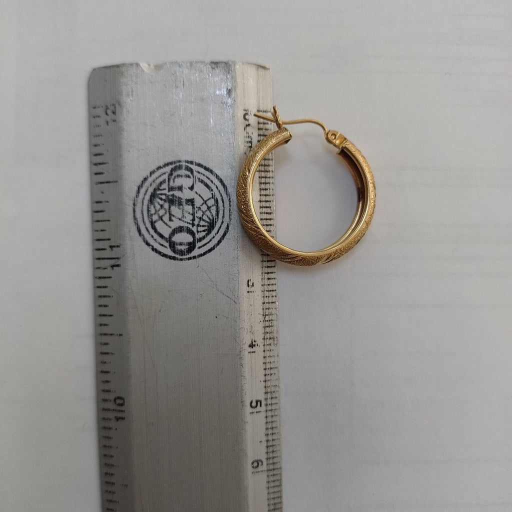 ARRACADAS PAR ORO 10 K 2,90 GRMS (SEMINUEVO)