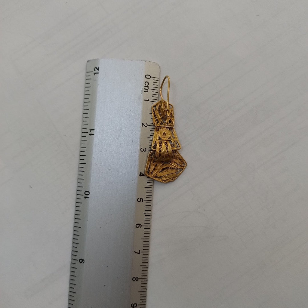 ARETES PAR ORO 8 K 5.7 GRMS (SEMINUEVO)