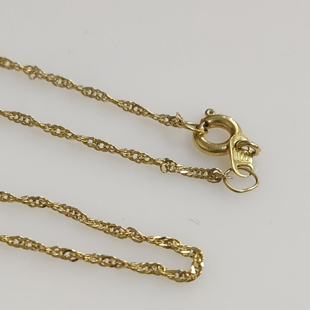 CADENA ORO 10 K 1,20 GRMS (SEMINUEVO)