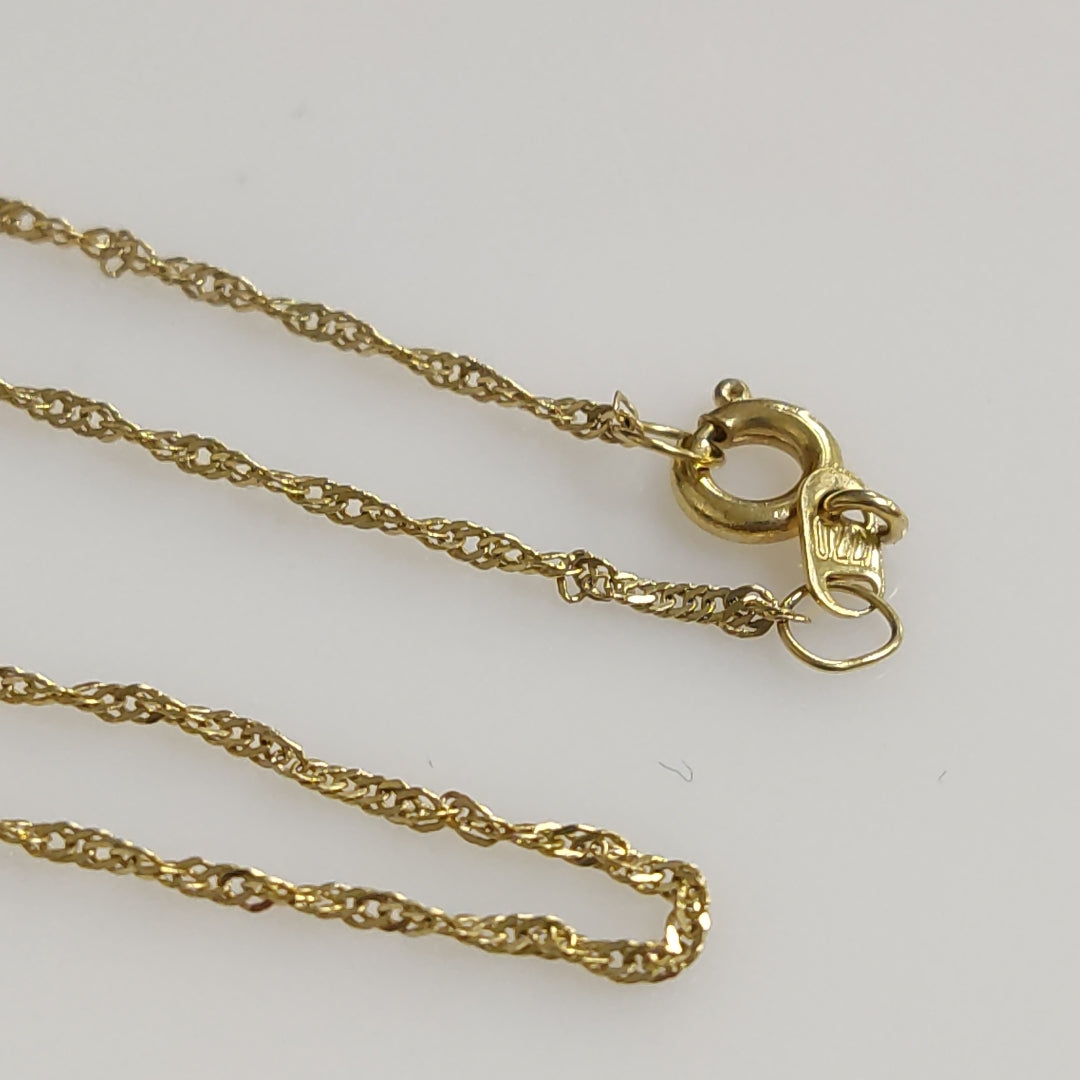 CADENA ORO 10 K 1,20 GRMS (SEMINUEVO)