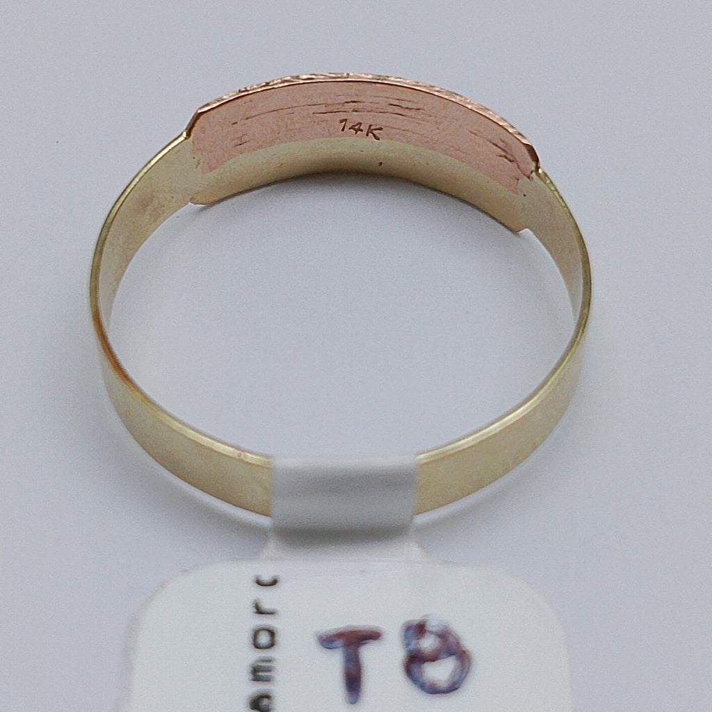 ANILLO ORO 14 K 1,10 GRMS (SEMINUEVO)
