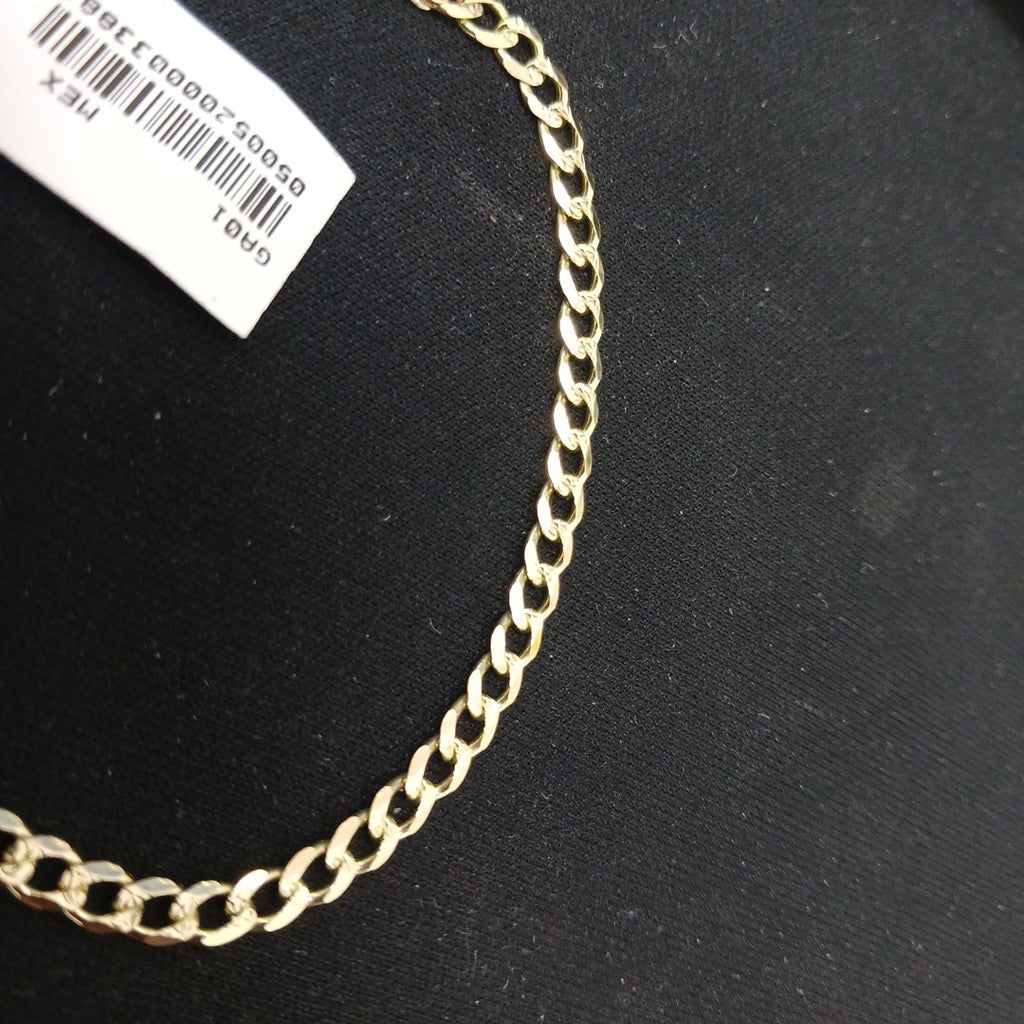 PULSERAS BARBADA ORO 14K 21 CM 5.2 GR (NUEVO)