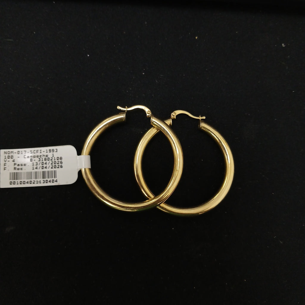 ARRACADAS PAR ORO 10 K 4.3 GRMS (SEMINUEVO)