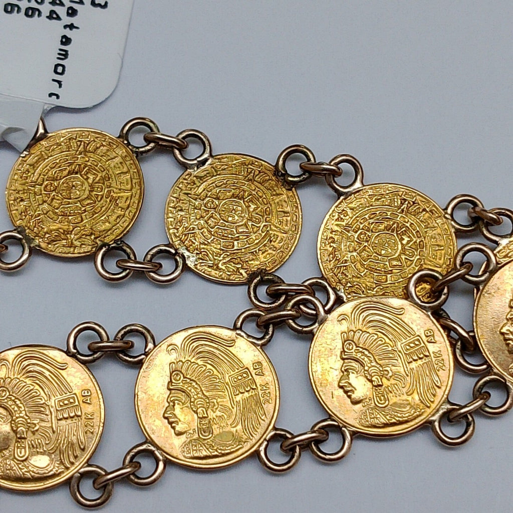 ANILLITO, PULSERA ORO 21 K 6.5 GRMS (SEMINUEVO)