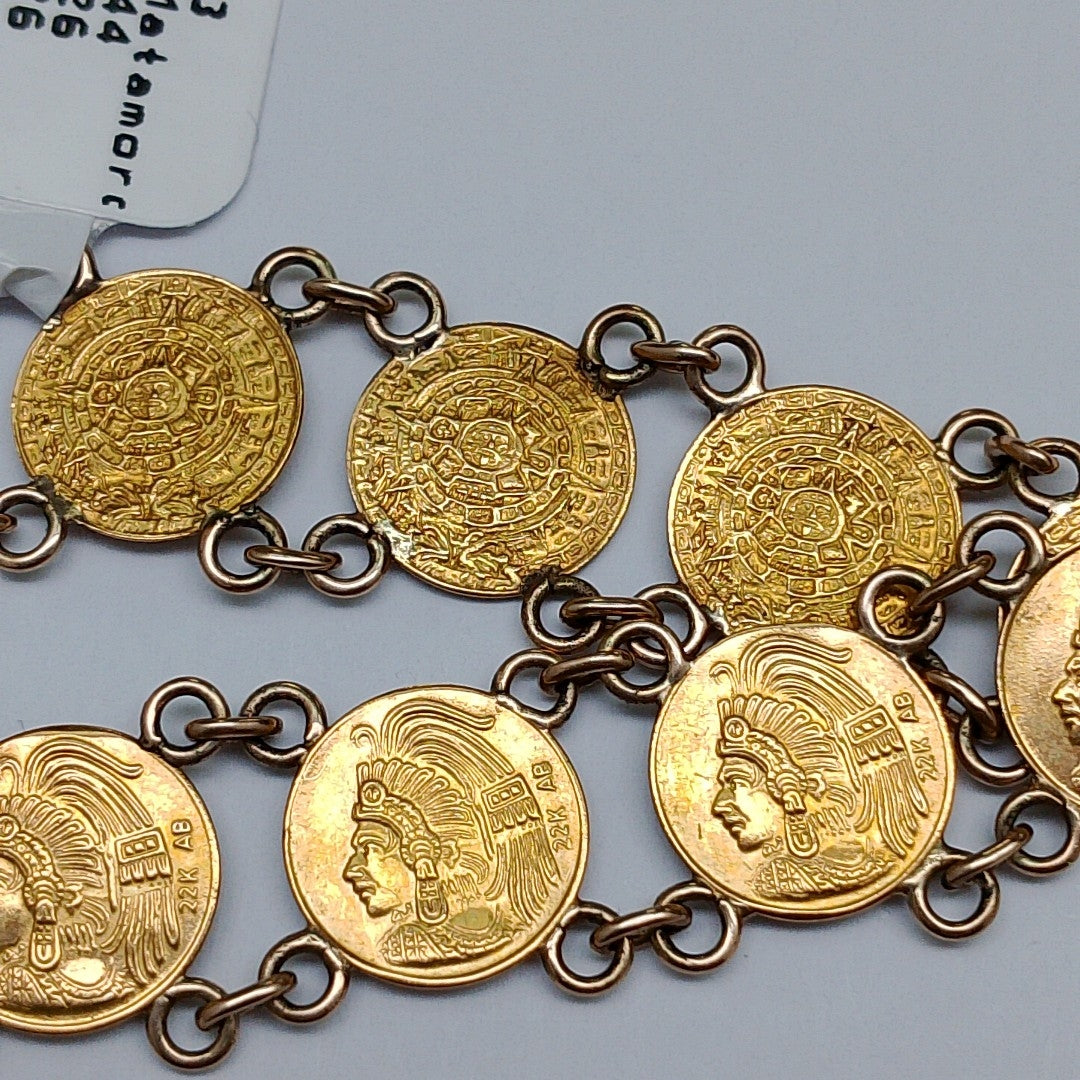 ANILLITO, PULSERA ORO 21 K 6.5 GRMS (SEMINUEVO)