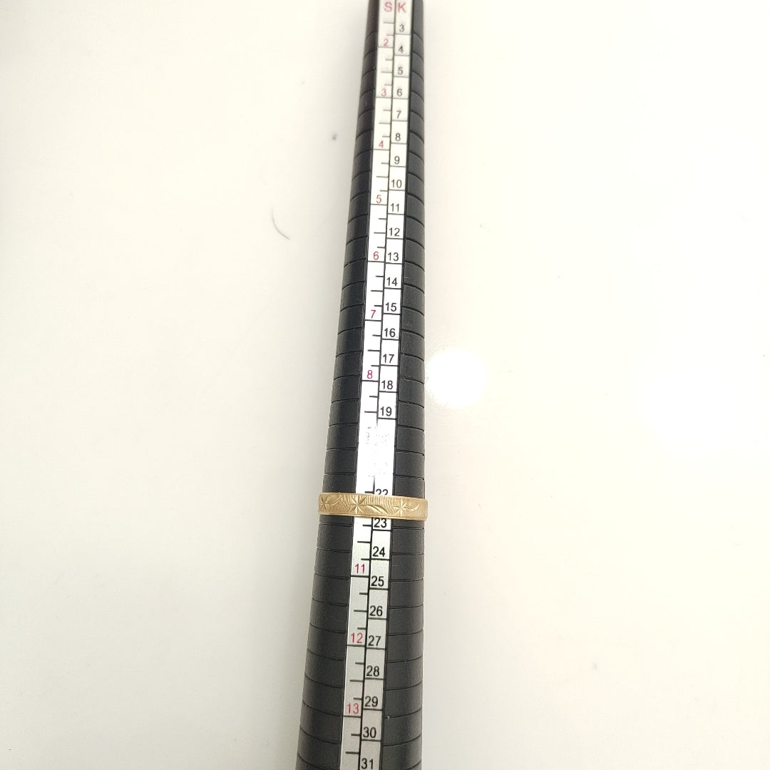 ARGOLLA ORO 10 K 1.3 GRMS (SEMINUEVO)