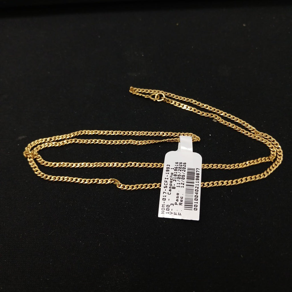 CADENA ORO 10 K 7,30 GRMS (SEMINUEVO)