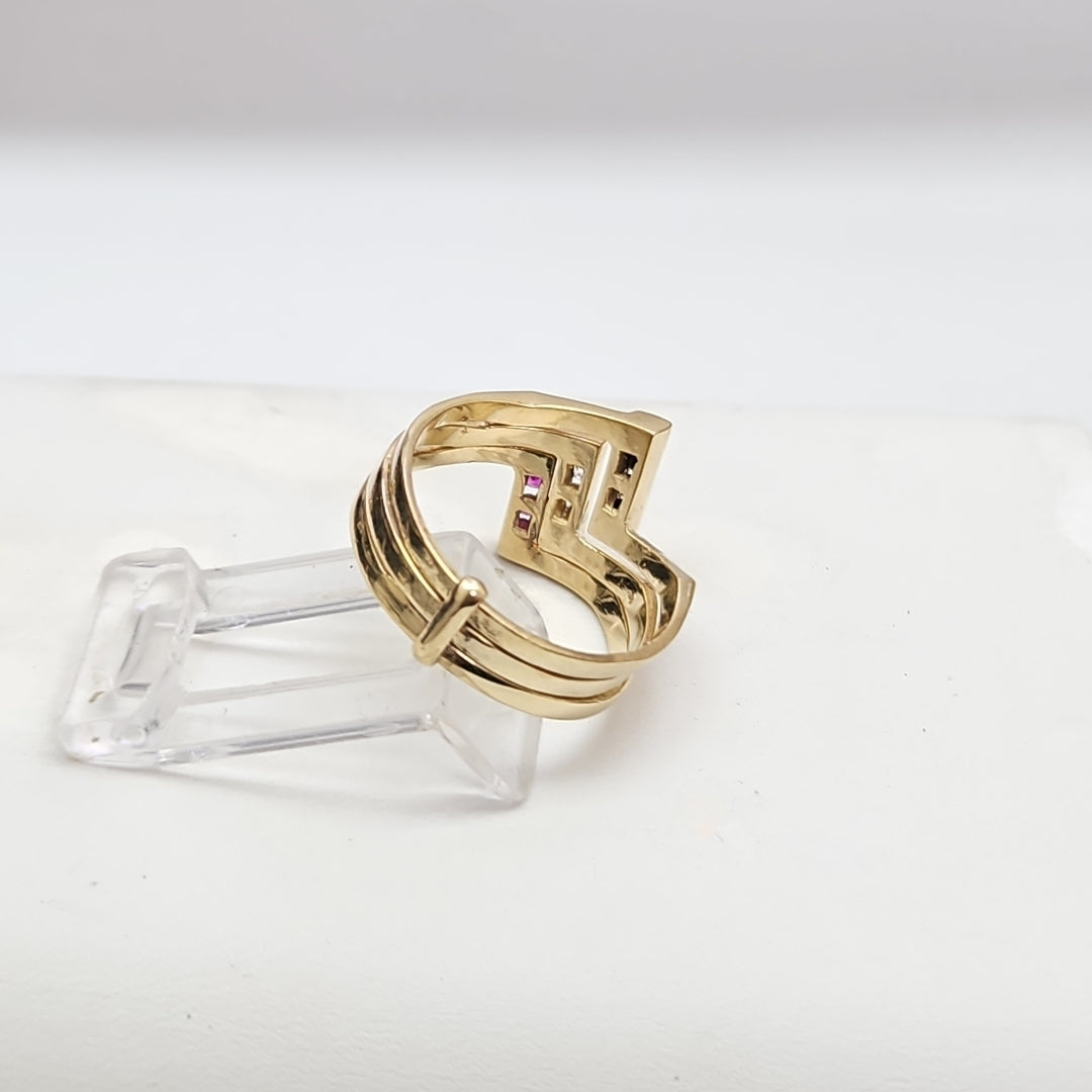 ANILLITO ORO 10 K 5.5 GRMS (SEMINUEVO)
