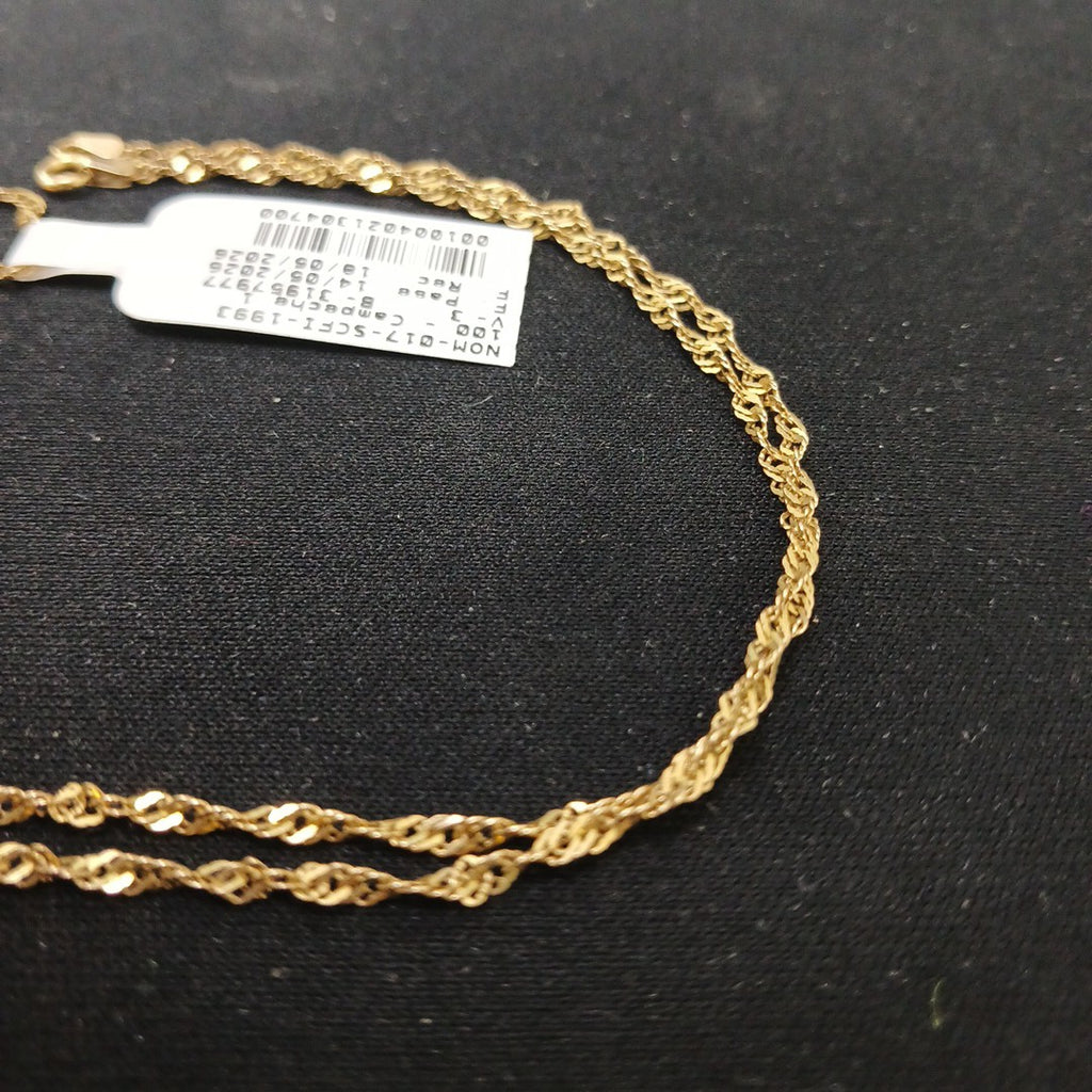 CADENA ORO 14 K 3,20 GRMS (SEMINUEVO)