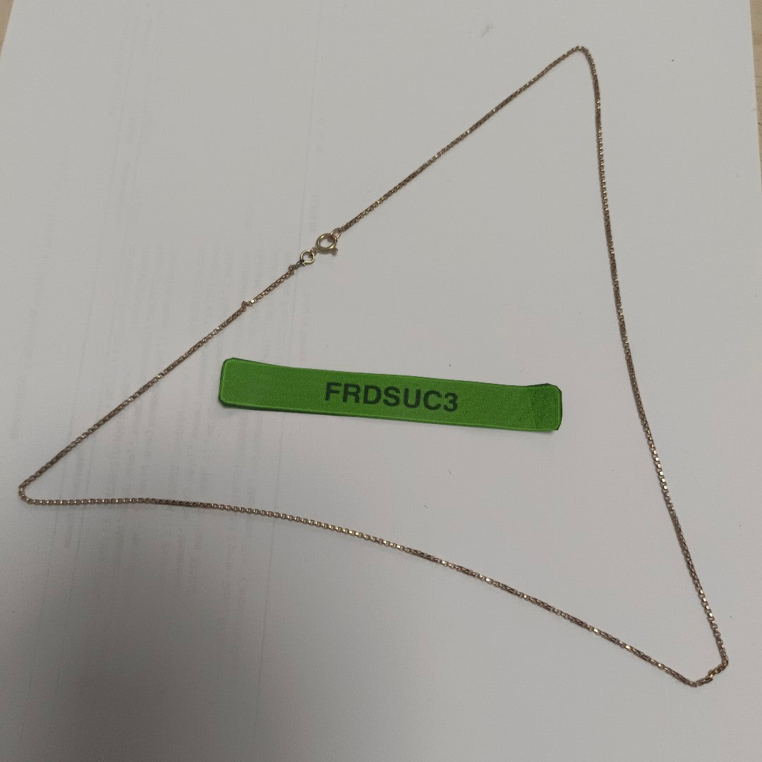 CADENA ORO 14 K 3,80 GRMS (SEMINUEVO)