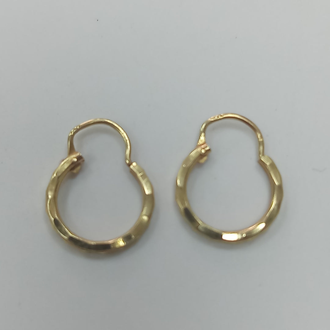 ARRACADAS PAR ORO 10 K 0,50 GRMS (SEMINUEVO)