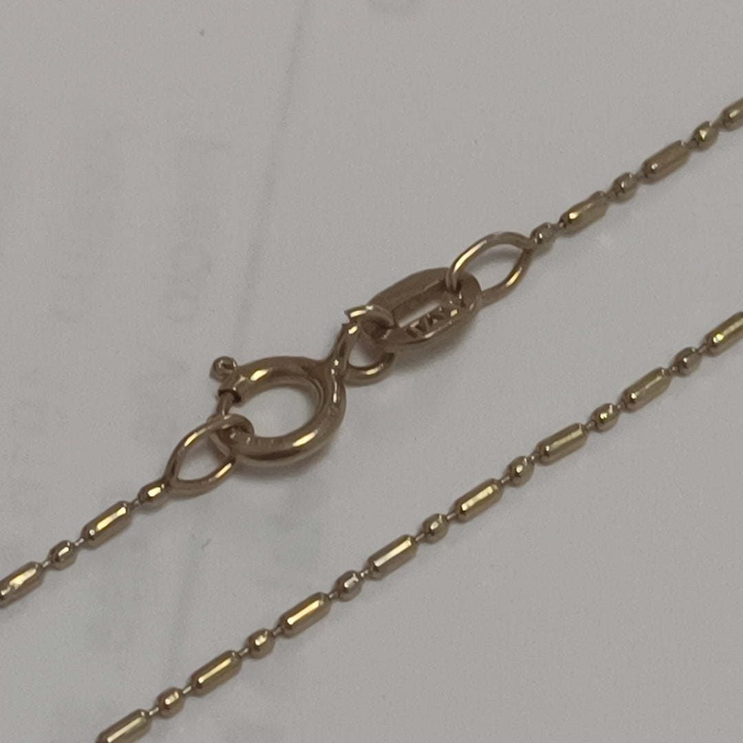CADENA ORO 14 K 1,30 GRMS (SEMINUEVO)