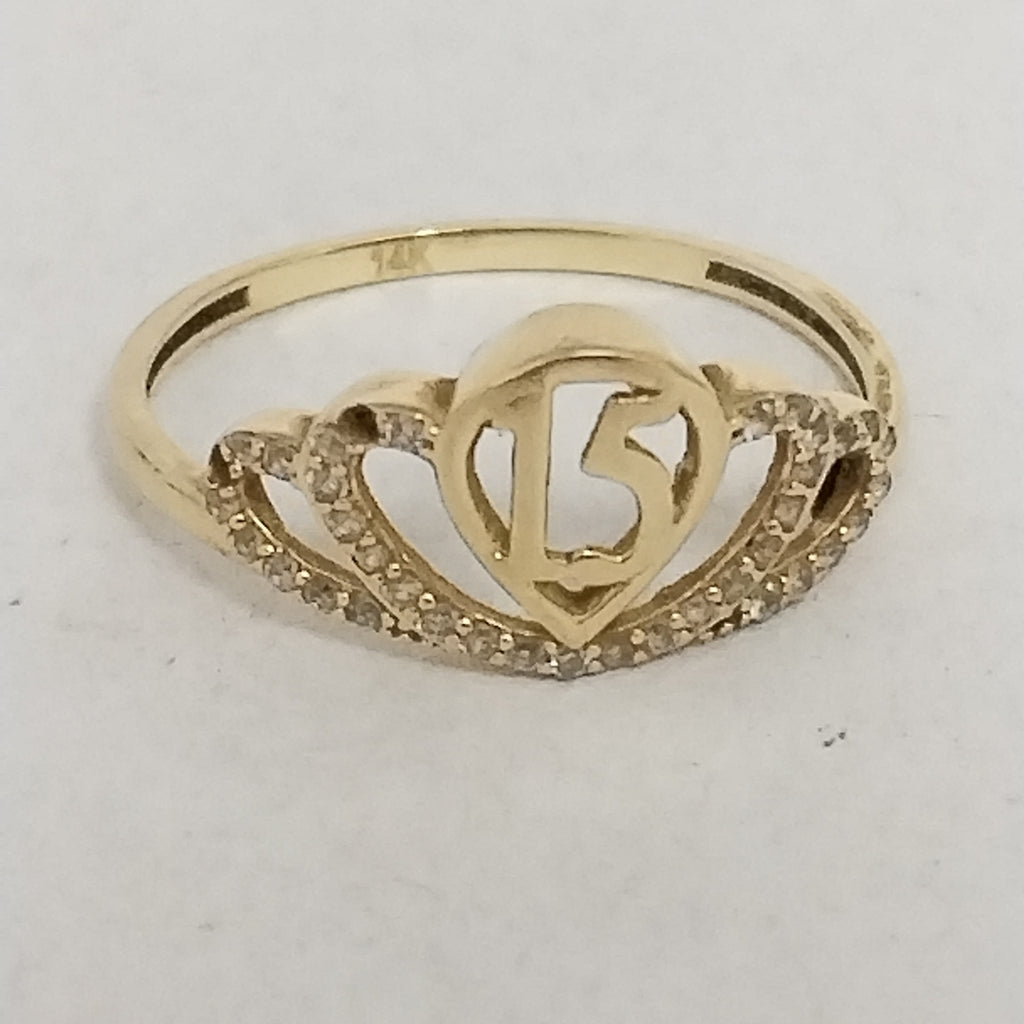 ANILLO ORO 14 K 1,80 GRMS (SEMINUEVO)