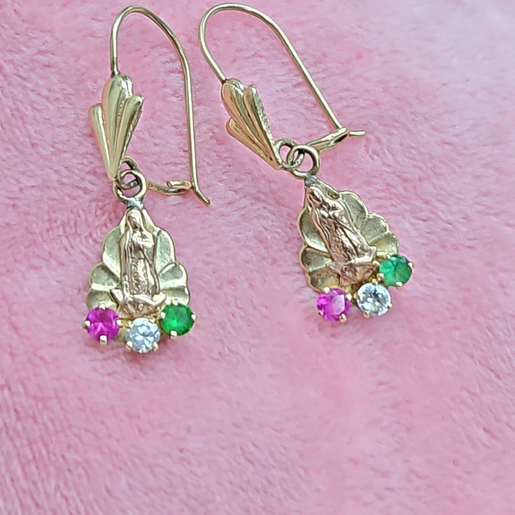 ARETES PAR ORO 14 K 2.5 GRMS (SEMINUEVO)