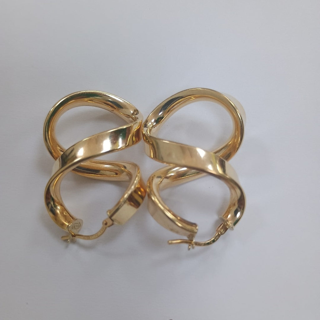 ARRACADAS PAR ORO 14 K 5.1 GRMS (SEMINUEVO)