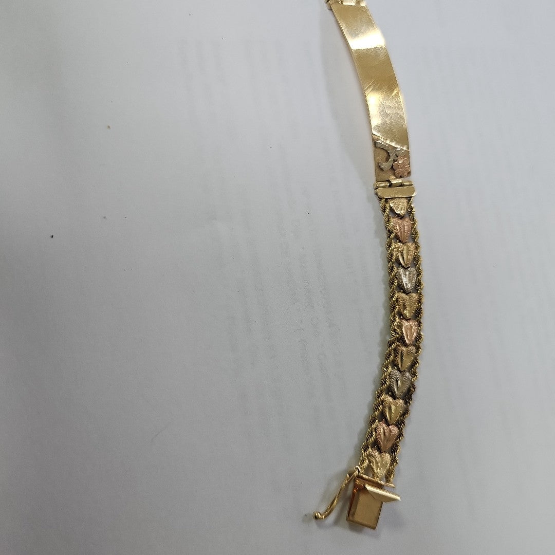 ESCLAVA ORO 14 K 13.5 GRMS (SEMINUEVO)