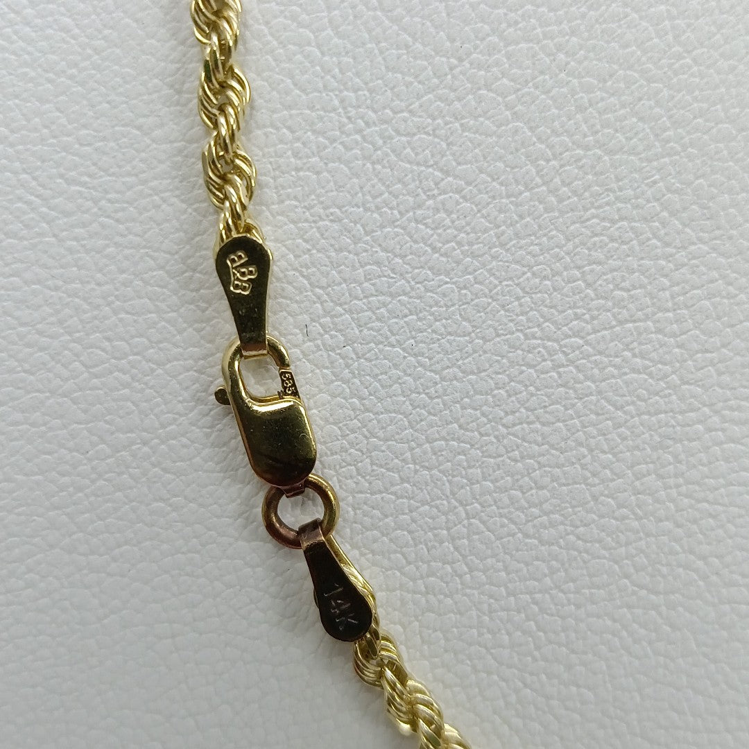 CADENA ORO 14 K 9,40 GRMS (SEMINUEVO)