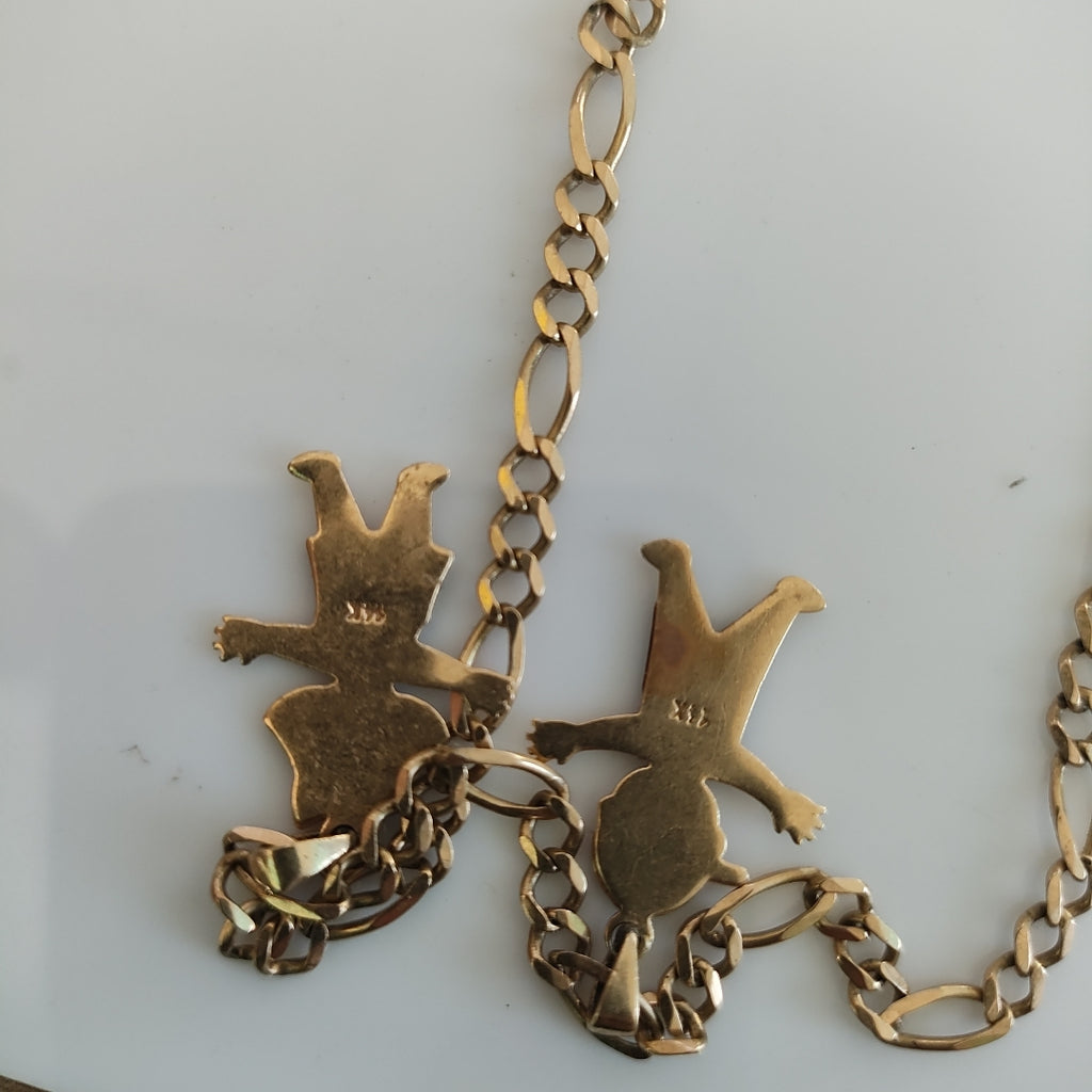 CADENA, DIJE ORO 14 K 7.5 GRMS (SEMINUEVO)