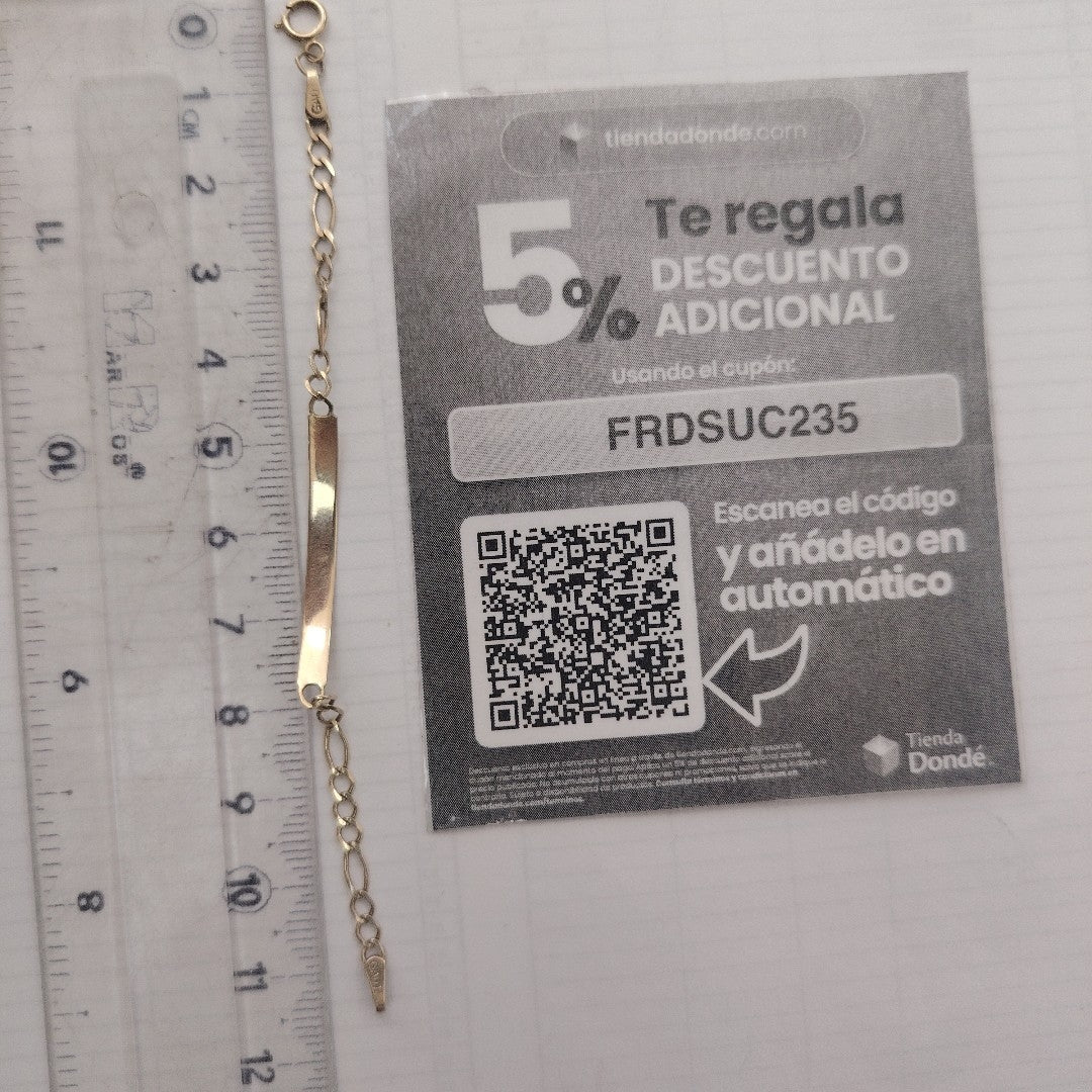 ESCLAVA ORO 10 K 1.4 GRMS (SEMINUEVO)