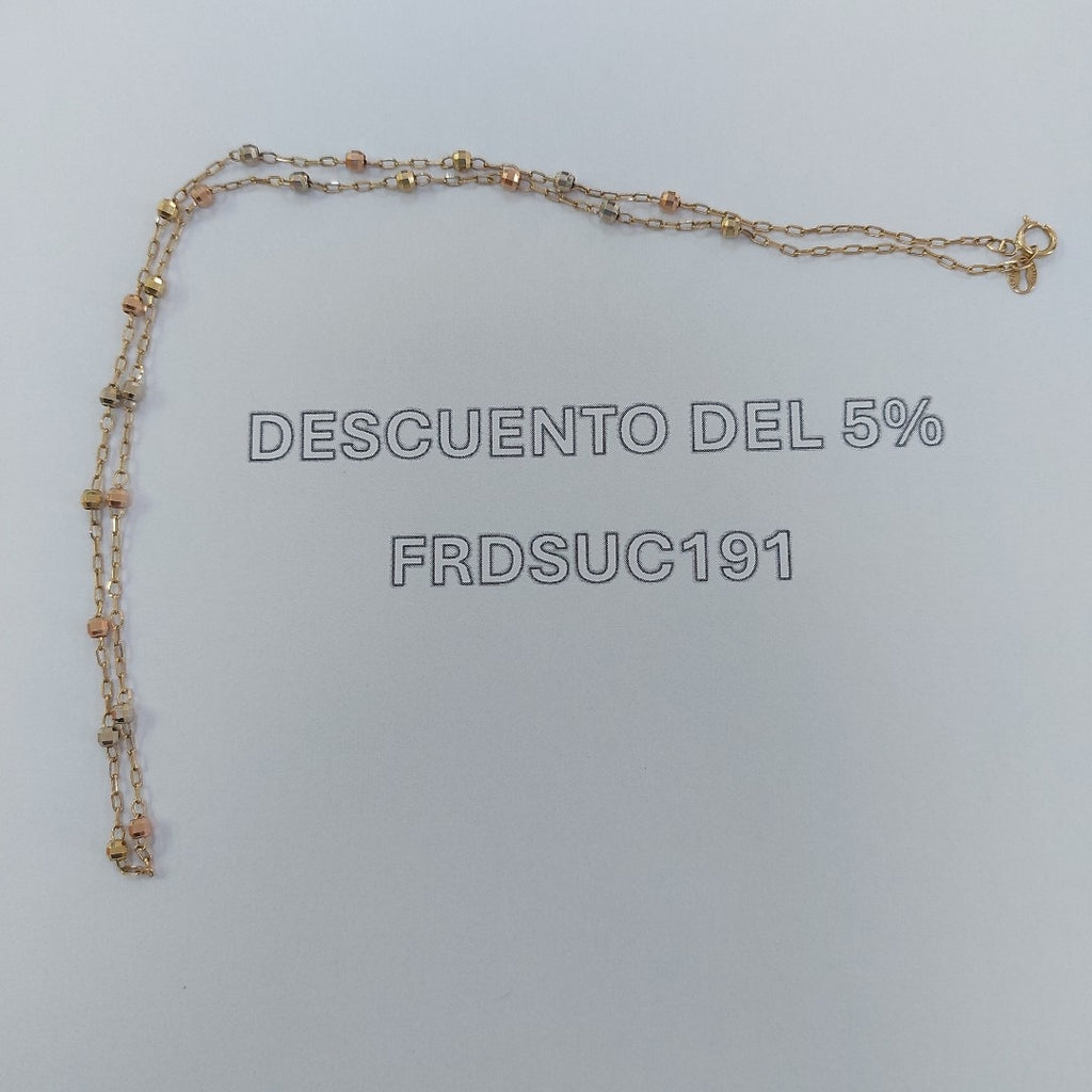 GARGANTILLA ORO 10 K 2,60 GRMS (SEMINUEVO)