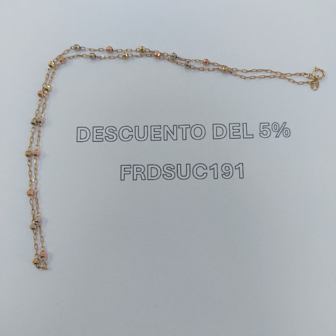 GARGANTILLA ORO 10 K 2,60 GRMS (SEMINUEVO)