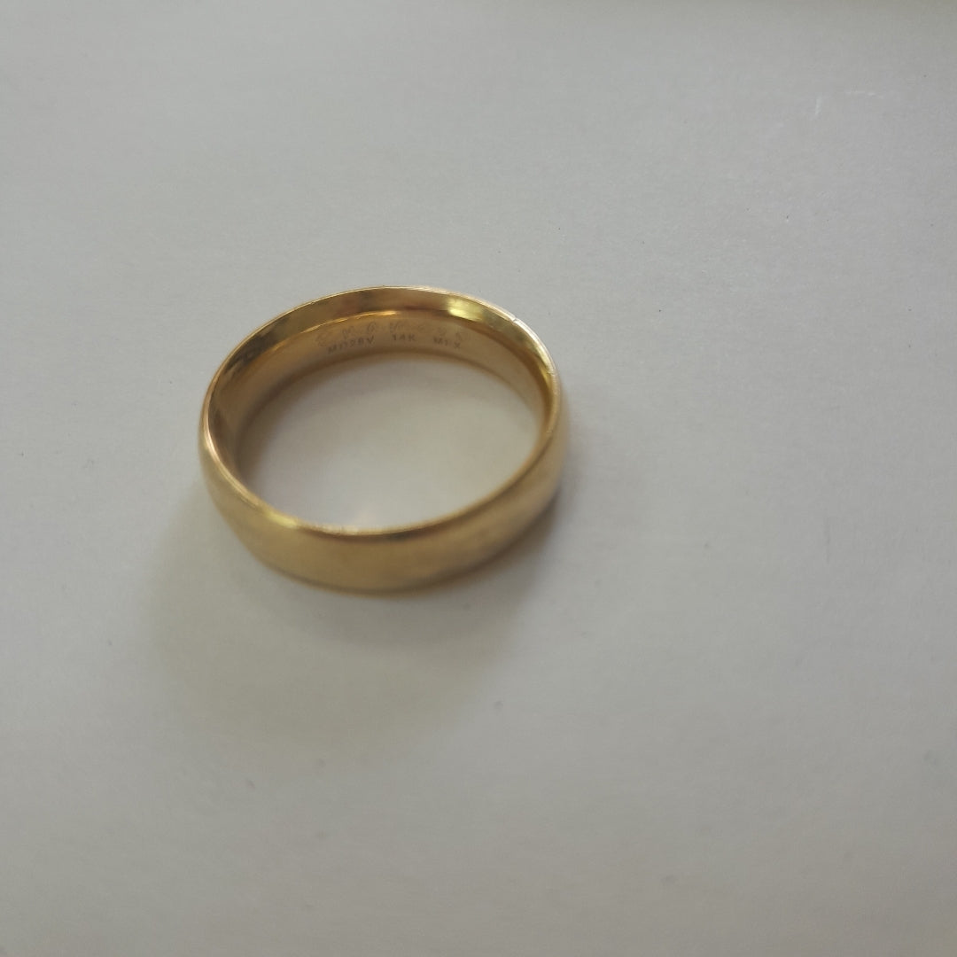ARGOLLA ORO 14 K 3.3 GRMS (SEMINUEVO)