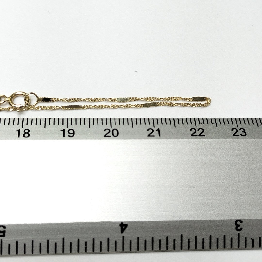 CADENA ORO 10 K 1.1 GRMS (SEMINUEVO)