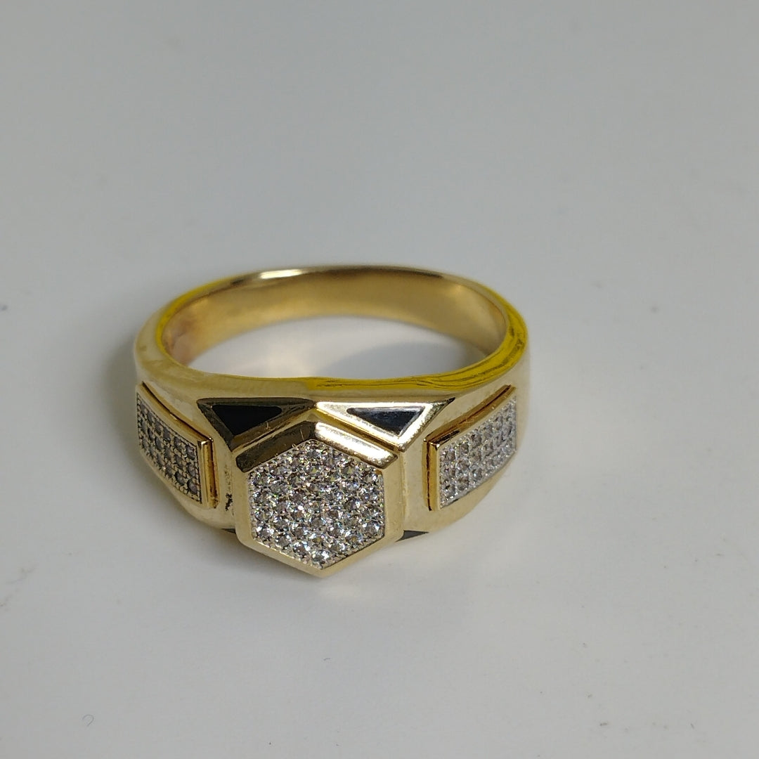 ANILLO ORO 10 K 6,20 GRMS (SEMINUEVO)