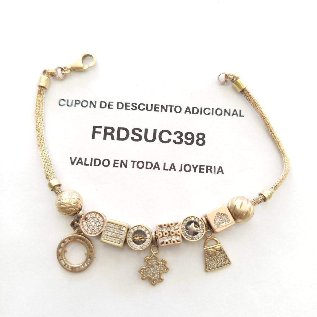 PULSERA ORO 14 K 13.1 GRMS (SEMINUEVO)